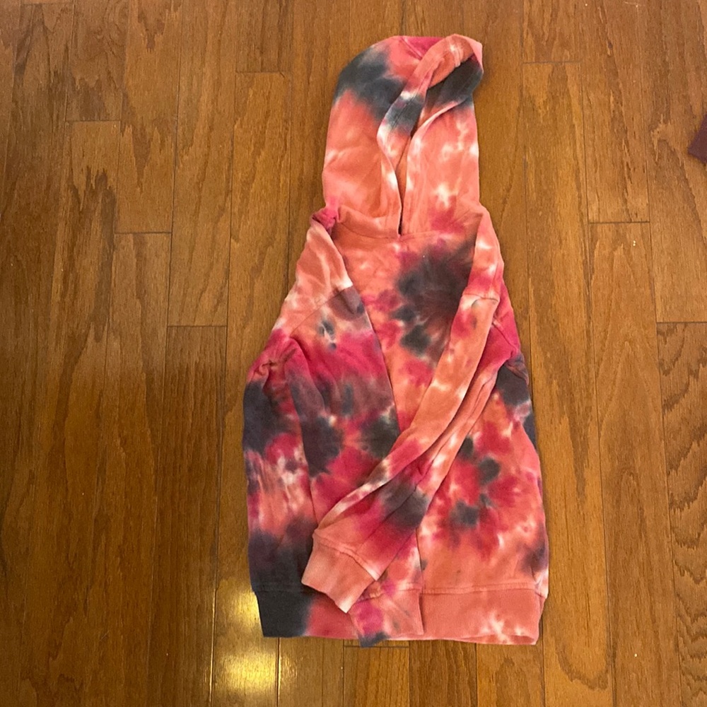 Tie Dye Sweatshirt For Big Kids(Girls)